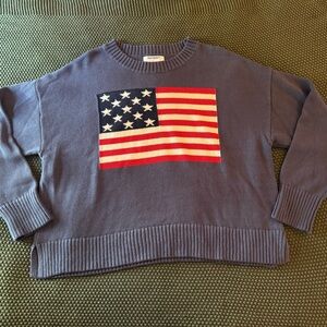 American Flag Sweater